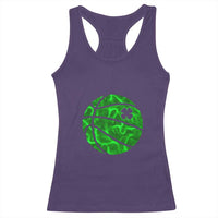 Lucky Shamrock Basketball Racerback Tank Top Clover Irish St Patrick's Day Sport Lover