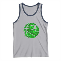 Lucky Shamrock Basketball Tank Top Clover Irish St Patrick's Day Sport Lover