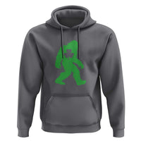 St Patricks Day Bigfoot Hoodie Sasquatch Lucky Shamrock