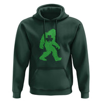 St Patricks Day Bigfoot Hoodie Sasquatch Lucky Shamrock