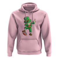 Dabbing Leprechaun Football Hoodie St Patricks Day Sports Lover