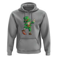 Dabbing Leprechaun Football Hoodie St Patricks Day Sports Lover