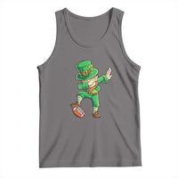 Dabbing Leprechaun Football Tank Top St Patricks Day Sports Lover