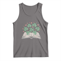 St Patricks Day Book Lover Tank Top Librarian Core Lucky Shamrocks