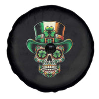 San Patties Irish Sugar Skull Spare Tire Cover St Patricks Day Of The Dead