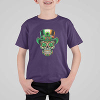 San Patties Irish Sugar Skull T Shirt For Kid St Patricks Day Of The Dead