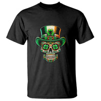 San Patties Irish Sugar Skull T Shirt St Patricks Day Of The Dead