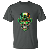 San Patties Irish Sugar Skull T Shirt St Patricks Day Of The Dead
