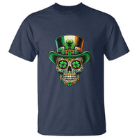 San Patties Irish Sugar Skull T Shirt St Patricks Day Of The Dead