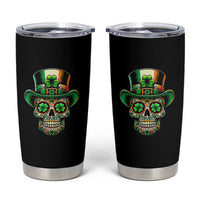 San Patties Irish Sugar Skull Tumbler Cup St Patricks Day Of The Dead