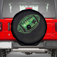Lucky Shamrock Football Spare Tire Cover Irish Clover St Patricks Day Sport Lover
