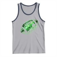 Lucky Shamrock Football Tank Top Irish Clover St Patricks Day Sport Lover