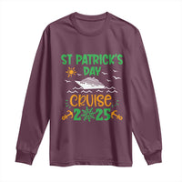 St Patricks Day Cruise Squad 2025 Matching Family Long Sleeve Shirt