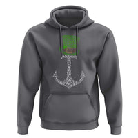 Lucky Shamrock Anchor Hoodie Leprechaun Cruise Squad St. Patrick's Day