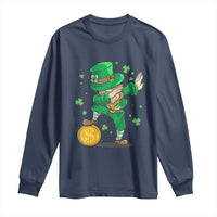 Cute Dabbing Leprechaun Long Sleeve Shirt Funny St Patricks Day