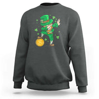 Cute Dabbing Leprechaun Sweatshirt Funny St Patricks Day