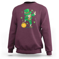 Cute Dabbing Leprechaun Sweatshirt Funny St Patricks Day