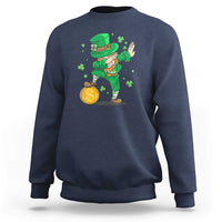 Cute Dabbing Leprechaun Sweatshirt Funny St Patricks Day
