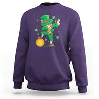 Cute Dabbing Leprechaun Sweatshirt Funny St Patricks Day