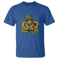 Cute Dachshund Leprechaun T Shirt Shamrock St. Patrick's Day Dog Lover