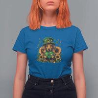 Cute Dachshund Leprechaun T Shirt For Women Shamrock St. Patrick's Day Dog Lover