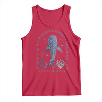Inspirational Christian Bible Verse Isaiah 43:2 Whale Shark Tank Top When You Go Through Deep Waters I Will Be With You