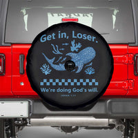 Funny Whale Shark Christian Bible Jonah 1:17 Spare Tire Cover Get In Loser We're Doing God's Will
