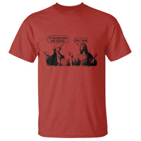 Funny George Washington and Jesus Conversation T Shirt Dude I Know Founding Values and Faith Political Commentary