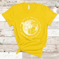 Live By The Sun Love By The Moon Dragonfly Moon Child Shirt, Dragonfly T-shirt, Dragonfly Lover Gift, Insect Lover Shirt T Shirt - Wonder Print Shop