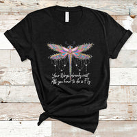 Your Wings Already Exist All You Have To Do Is Fly Dragonfly Inspirational Shirt, Dragonfly T-shirt, Dragonfly Lover Gift, Hippie Boho Shirt T Shirt - Wonder Print Shop