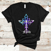 Dragonfly Cross Jesus Faith Christian God Believer Spiritual Religious Shirt, Dragonfly T-shirt, Dragonfly Gift, Insect Lover Shirt, Spiritual Shirt, Nature Lover Gift T Shirt - Wonder Print Shop