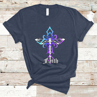 Dragonfly Cross Jesus Faith Christian God Believer Spiritual Religious Shirt, Dragonfly T-shirt, Dragonfly Gift, Insect Lover Shirt, Spiritual Shirt, Nature Lover Gift T Shirt - Wonder Print Shop