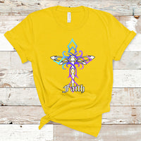 Dragonfly Cross Jesus Faith Christian God Believer Spiritual Religious Shirt, Dragonfly T-shirt, Dragonfly Gift, Insect Lover Shirt, Spiritual Shirt, Nature Lover Gift T Shirt - Wonder Print Shop