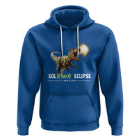 Total Solar Eclipse Dinosaur Hoodie Solrawr Eclipse April 8 2024 - Wonder Print Shop