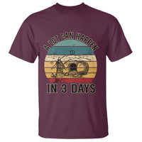 Religious Easter T Shirt A Lot Can Happen In 3 Days Christian Jesus - Wonder Print Shop