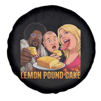Funny Lemon Pound Cake Meme Spare Tire Cover Retro Edgy Music Humor Gift for Party Lovers