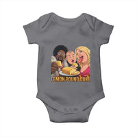 Funny Lemon Pound Cake Meme Baby Onesie Retro Edgy Music Humor Gift for Party Lovers
