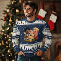Funny Lemon Pound Cake Meme Ugly Christmas Sweater Retro Edgy Music Humor Gift for Party Lovers