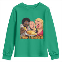 Funny Lemon Pound Cake Meme Youth Sweatshirt Retro Edgy Music Humor Gift for Party Lovers