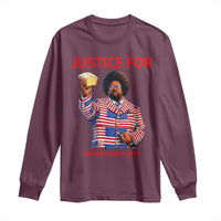 Justice for Lemon Pound Cake Long Sleeve Shirt Funny Viral Edgy Meme Courtroom Parody Rap Fans