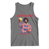 Justice for Lemon Pound Cake Tank Top Funny Viral Edgy Meme Courtroom Parody Rap Fans