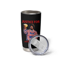 Justice for Lemon Pound Cake Tumbler Cup Funny Viral Edgy Meme Courtroom Parody Rap Fans