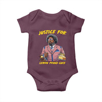 Justice for Lemon Pound Cake Funny Viral Meme Baby Onesie Edgy Hip Hop Humor Parody Gift for Rap Fans