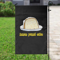 Lemon Pound Cake Funny Meme Garden Flag Viral Edgy Hip Hop Humor Parody Gift for Rap Fans