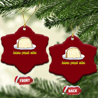 Lemon Pound Cake Funny Meme Ceramic Ornament Viral Edgy Hip Hop Humor Parody Gift for Rap Fans