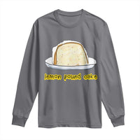Lemon Pound Cake Funny Meme Long Sleeve Shirt Viral Edgy Hip Hop Humor Parody Gift for Rap Fans