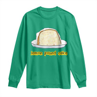 Lemon Pound Cake Funny Meme Long Sleeve Shirt Viral Edgy Hip Hop Humor Parody Gift for Rap Fans