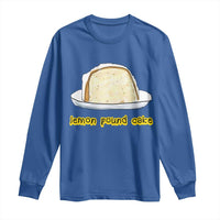 Lemon Pound Cake Funny Meme Long Sleeve Shirt Viral Edgy Hip Hop Humor Parody Gift for Rap Fans