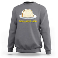 Lemon Pound Cake Funny Meme Sweatshirt Viral Edgy Hip Hop Humor Parody Gift for Rap Fans