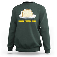 Lemon Pound Cake Funny Meme Sweatshirt Viral Edgy Hip Hop Humor Parody Gift for Rap Fans